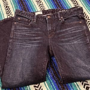 GAP High Rise crop Straight Jeans‎